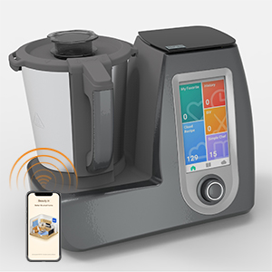 touch screen thermo cooker machine with 