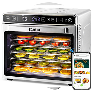 QANA WIFI APP Air Fryer Combo For Roast Boil Bake Toast Dehydrate Beef Jerky Vegetables Fruits Food Dehydrator Machine Home